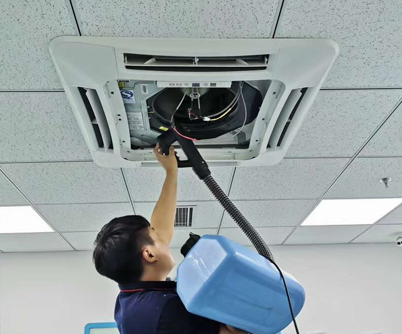 中央空调机组及空调末端部分的维护保养-空调机组清洗-中央空调清洗保养