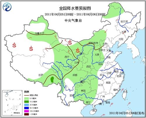 未來(lái)三天大范圍雨雪席卷我國(guó) 局地降溫12℃