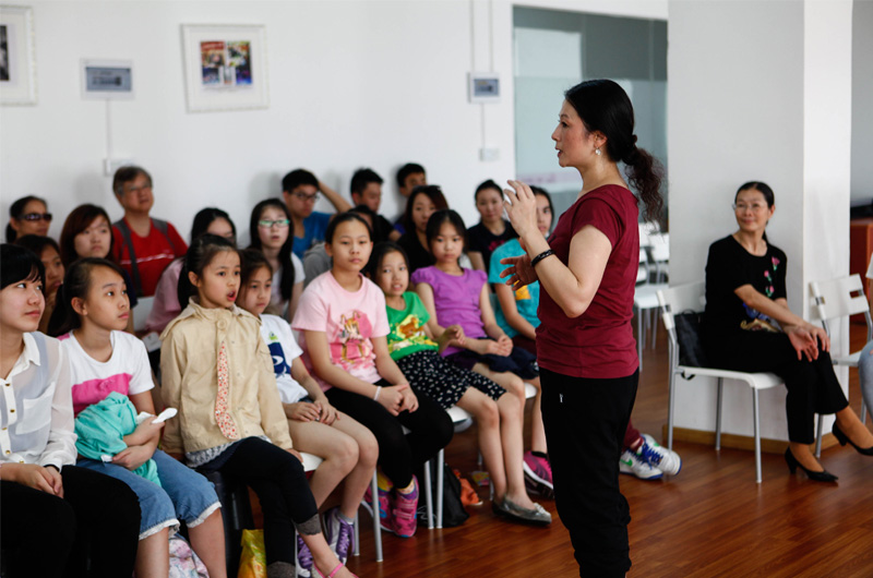 2015年4月4日深港两地少儿舞蹈文化交流展演活动