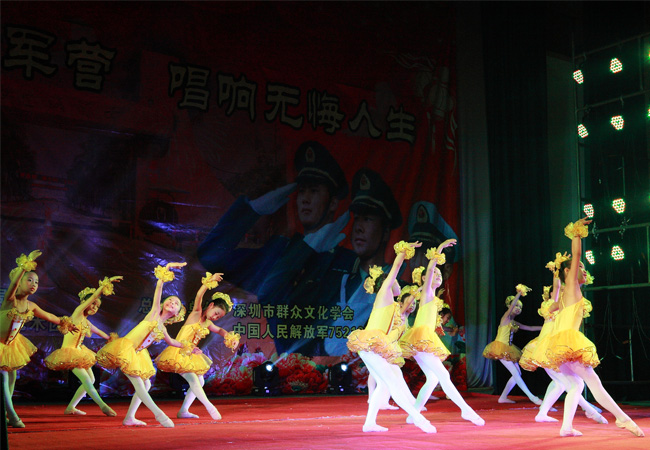 「扎根绿色军营 唱响无悔人生」少儿芭蕾舞童话剧《十二个月》专场晚会5月《初夏的夜》