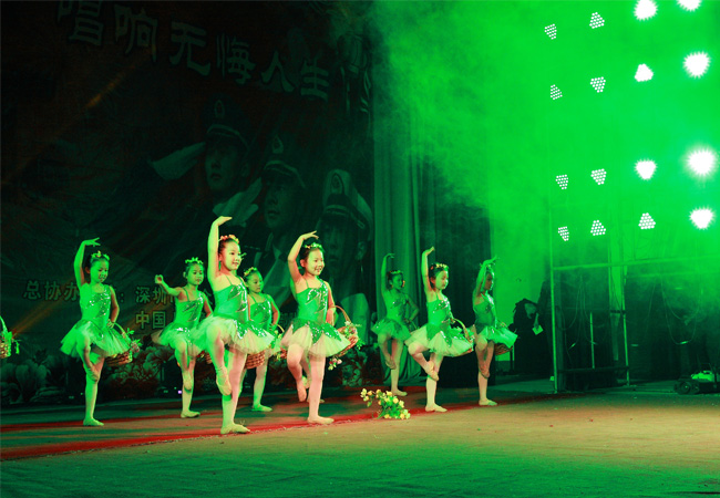 「扎根绿色军营 唱响无悔人生」少儿芭蕾舞童话剧《十二个月》专场晚会7月《花童舞曲》