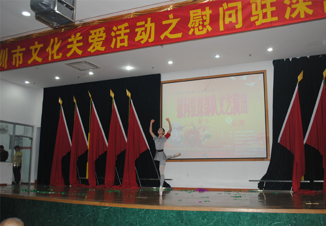 2013元宵节慰问消防大队