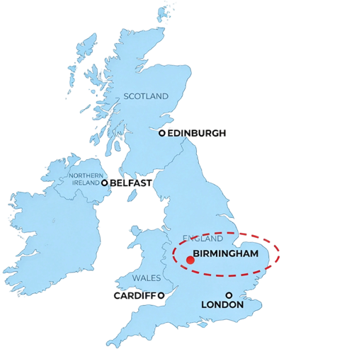 英国伯明翰仓